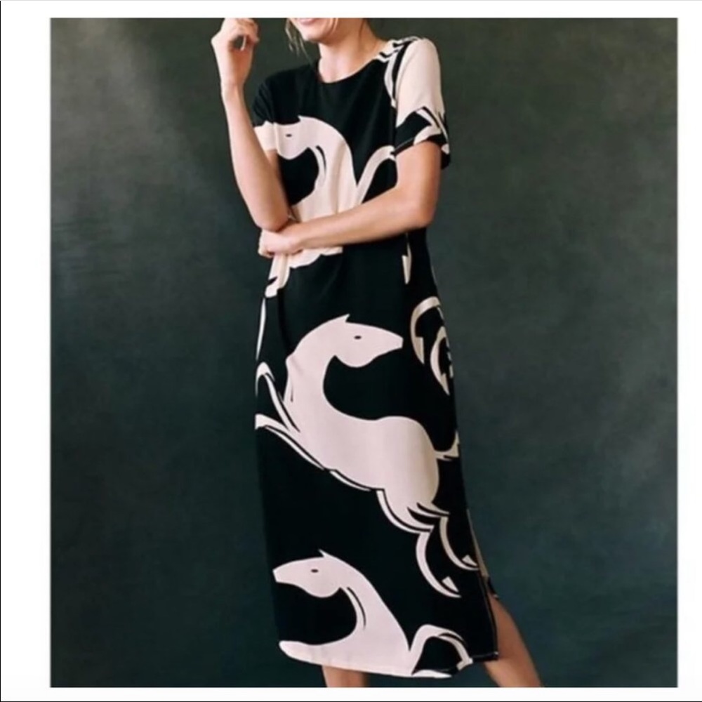 Corey Lynn Carter midi dress size small